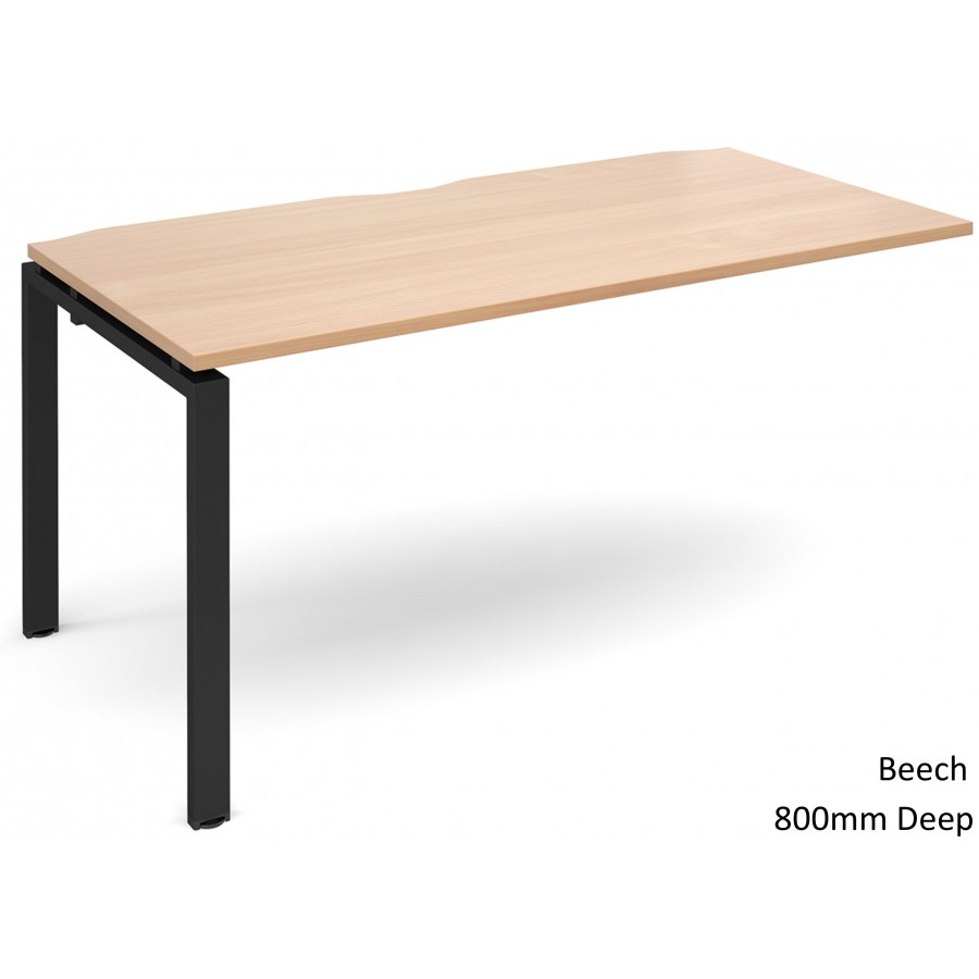 Adapt 800mm Deep Single Extension Bench Desk
